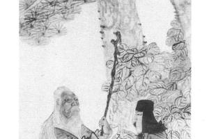松下问道图