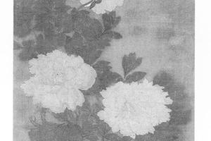 牡丹图(额装)