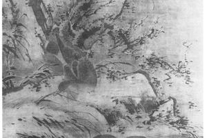 雪景芦雁图