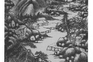 仿西庐山水