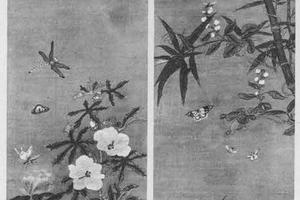 草虫图(对幅)