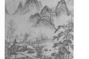 晓霭横看图