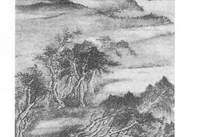 雨中山水图