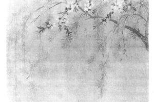 飞花游鱼图