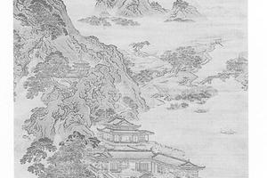 楼阁山水图