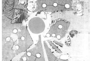 新疆吐峪沟出土伏羲女娲图