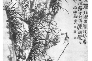 兰竹荆棘图