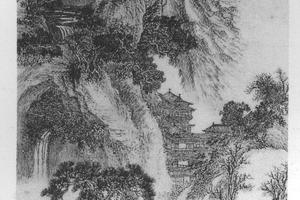 秋林书屋图