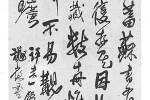 行书评米书
