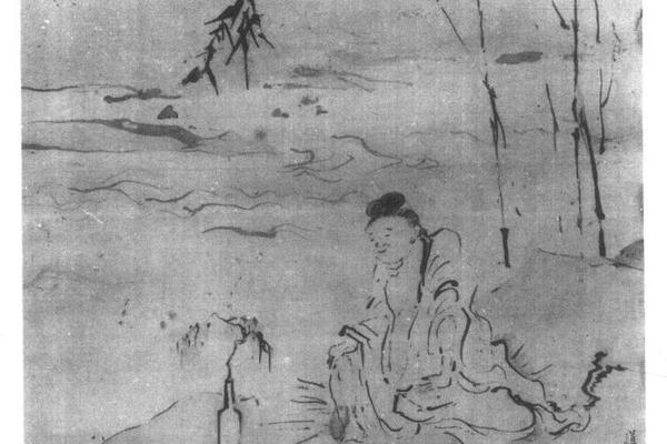 指画观音图
