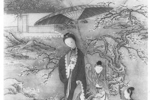 探梅图