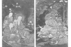 罗汉图(对幅)