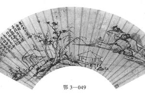 疏林亭子图