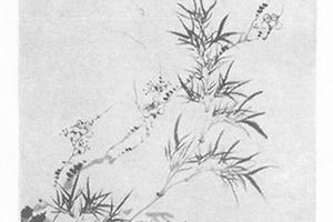 梅竹二友图