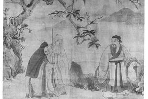 桃林三老图