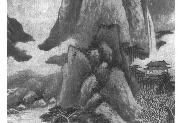 云山归棹图