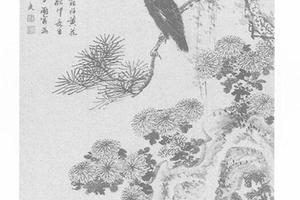 黄花鸟语图