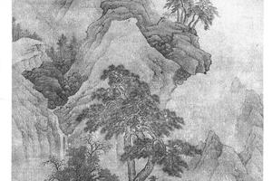携琴访友图轴