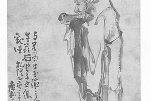 苏东坡赏砚图