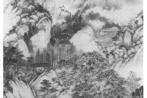 云壑松风图