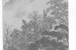 仿王蒙山水图