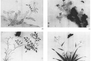 花蝶草虫图十开