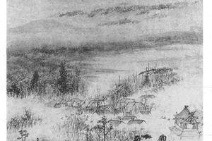 隔江山色
