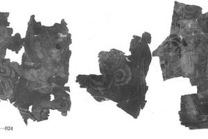 新疆吐峪沟出土童子飞天画