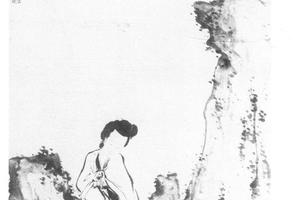 仕女轴