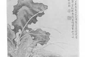 水墨兰图