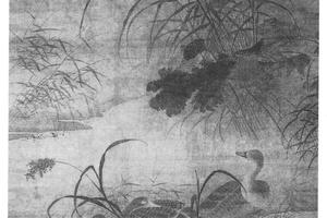 月明宿雁图