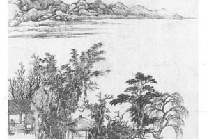 平湖远岫