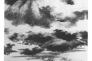 楚山春晓图