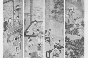 仕女图(四幅)