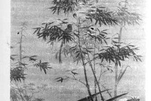 竹禽图