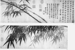 风雨竹图
