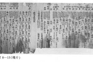 楷书地理志(残)