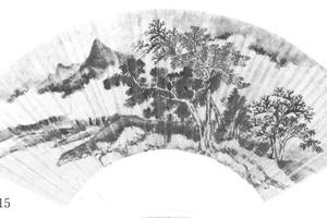 云山秋树图