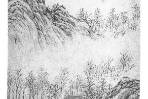 秋山行旅图