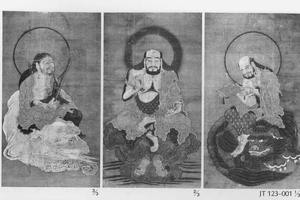 释迦三尊图(三幅)