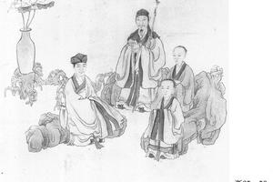 临徐易陈洪绶授经图卷