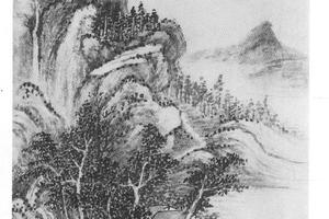 仿古山水八开