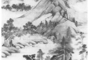 横云山色图