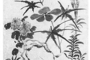 秋花图
