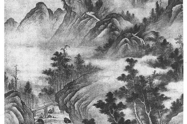 溪山幽赏图轴