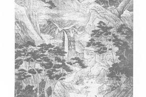 匡卢瀑布图