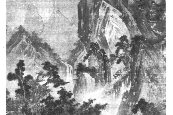 秋山行旅图