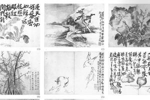 花鸟山水十二开