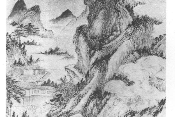 盘山云罩寺图