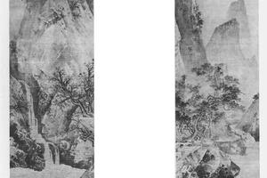 山水图(对幅)